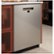 Alt View Zoom 18. Café - Modern Glass Top Control Built-In Dishwasher with Stainless Steel Tub, 3rd Rack, 39dBA - Platinum Glass.