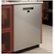 Alt View Zoom 19. Café - Modern Glass Top Control Built-In Dishwasher with Stainless Steel Tub, 3rd Rack, 39dBA - Platinum Glass.
