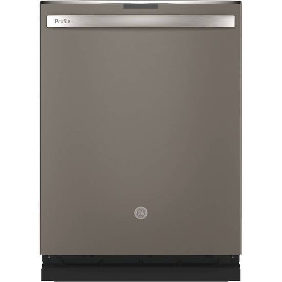 Ge Profile Series Top Control Built In Dishwasher With Stainless Steel Tub 3rd Rack 45dba Slate Pdt715smnes Best Buy