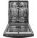 Alt View 12. GE - Top Control Built-In Dishwasher with Stainless Steel Tub, 3rd Rack, 46dBA - Black.
