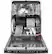 Alt View 12. GE Profile - Top Control Built-In Dishwasher with Stainless Steel Tub, 3rd Rack, 45dBA - Black Stainless Steel.
