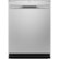 Front Zoom. GE - Stainless Steel Interior Fingerprint Resistant Dishwasher with Hidden Controls - Stainless steel.