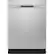 Front. GE - Stainless Steel Interior Fingerprint Resistant Dishwasher with Hidden Controls - Stainless Steel.