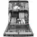 Alt View 14. GE Profile - Hidden Control Built-In Dishwasher with Stainless Steel Tub, Fingerprint Resistance, 3rd Rack, 45 dBA - Stainless Steel.