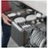 Alt View Zoom 16. GE Profile - Hidden Control Built-In Dishwasher with Stainless Steel Tub, Fingerprint Resistance, 3rd Rack, 45 dBA - Stainless steel.