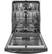 Alt View 14. GE - Top Control Built-In Dishwasher with Stainless Steel Tub, 3rd Rack, 46dBA - Black Slate.