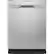 Front. GE Profile - Stainless Steel Interior Fingerprint Resistant Dishwasher with Hidden Controls - Stainless steel.