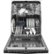 Alt View Zoom 12. GE Profile - Top Control Built-In Dishwasher with Stainless Steel Tub, 3rd Rack, 45dBA - Black stainless steel.