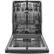 Alt View 11. Haier - Top Control Built-In Dishwasher with Stainless Steel Tub, 50dBA - Black Stainless Steel.