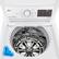 Alt View 14. LG - 4.5 Cu. Ft. High-Efficiency Top Load Washer with TurboDrum Technology - White.