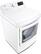 Angle. LG - 7.3 Cu. Ft. Electric Dryer with Sensor Dry - White.