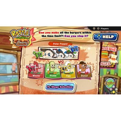 BurgerTime Party! Nintendo Switch 81931 Best Buy