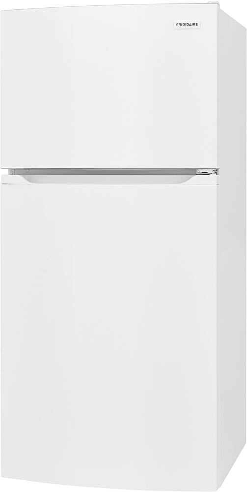 Angle. Frigidaire - 13.9 Cu. Ft. Top-Freezer Refrigerator - White.