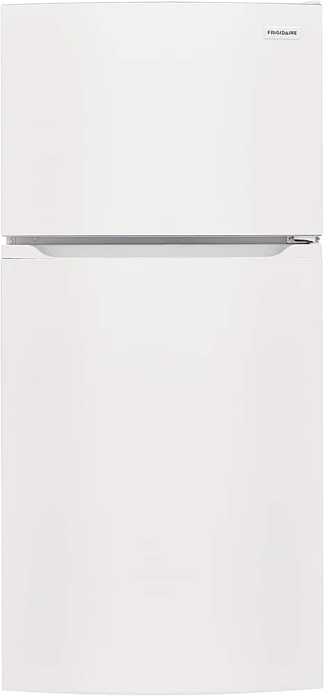 Frigidaire - 13.9 Cu. Ft. Top-Freezer Refrigerator - White - Front_Zoom