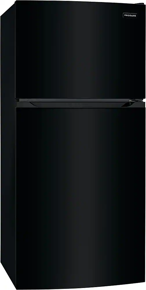 Angle. Frigidaire - 13.9 Cu. Ft. Top-Freezer Refrigerator - Black.