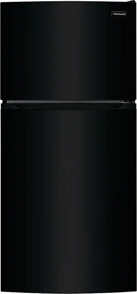 Frigidaire - 13.9 Cu. Ft. Top-Freezer Refrigerator - Black