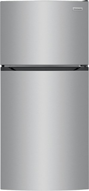 Frigidaire 13.9 Cu. Ft. Top-Freezer Refrigerator Brushed Steel ...