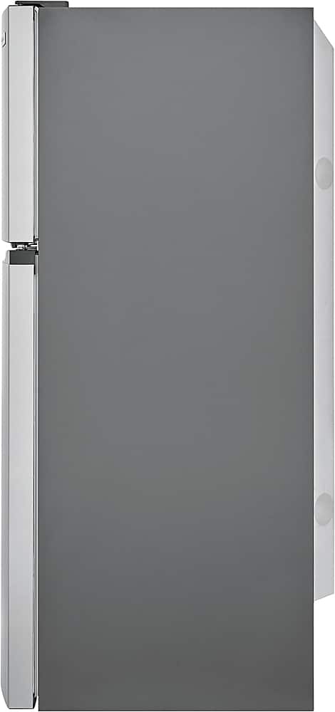 Alt View 16. Frigidaire - 13.9 Cu. Ft. Top-Freezer Refrigerator - Brushed Steel.