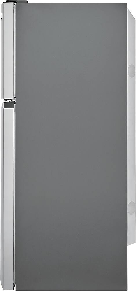 Alt View 16. Frigidaire - 13.9 Cu. Ft. Top-Freezer Refrigerator - Brushed Steel.