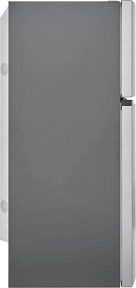 Alt View 17. Frigidaire - 13.9 Cu. Ft. Top-Freezer Refrigerator - Brushed Steel.