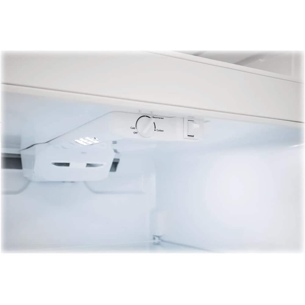 Alt View 14. Frigidaire - 13.9 Cu. Ft. Top-Freezer Refrigerator - White.