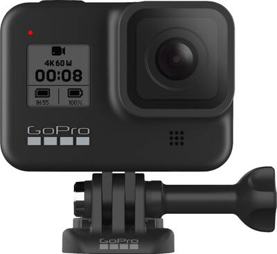 GoPro HERO8 Black 4K Waterproof Action Camera Black CHDHX-801 GoPro HERO8 Black 4K Waterproof Action Camera Black CHDHX-801