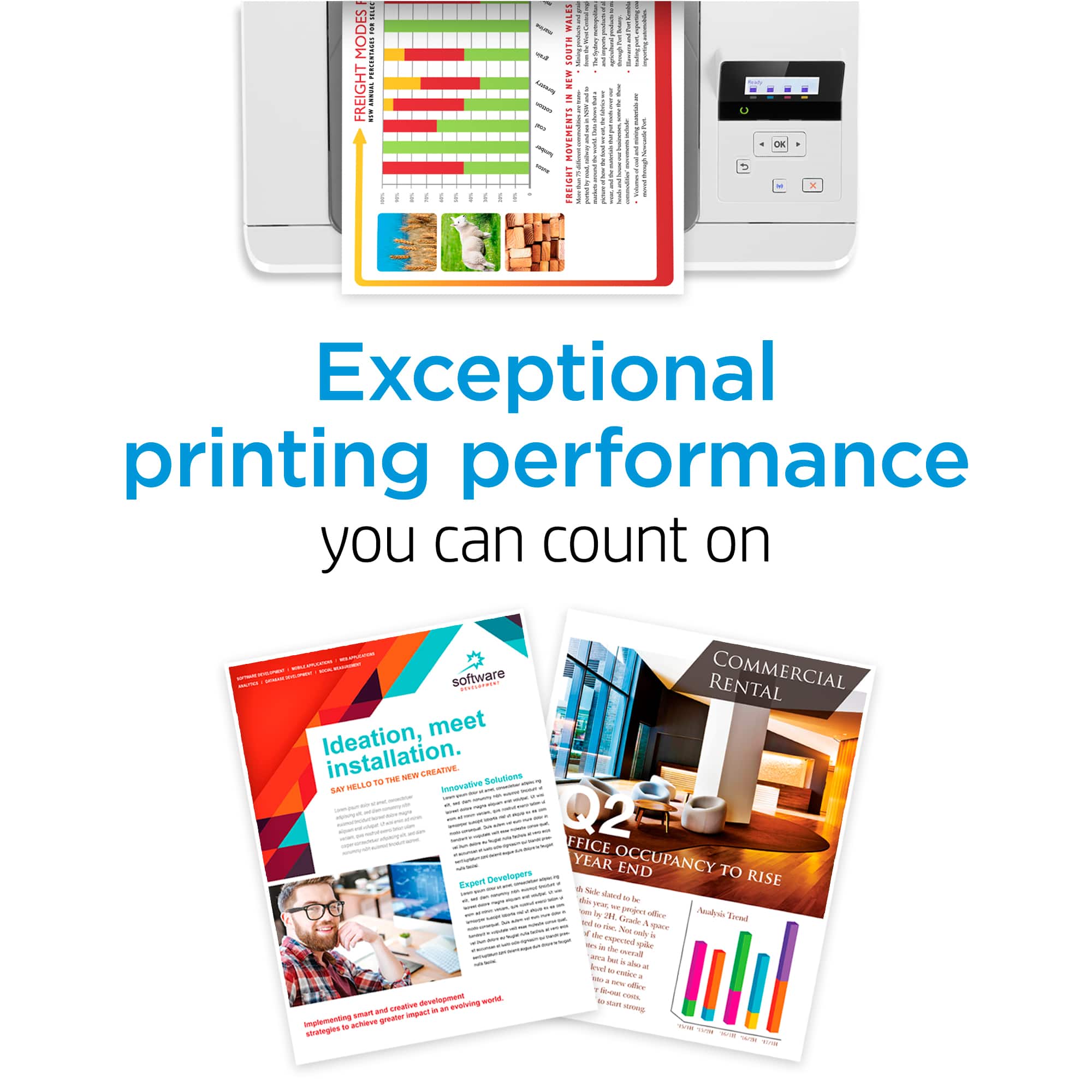 Exceptional Printing Performance You Can Count On
Meet Ideation, Installation, and Net Creative.
Commercial and Creative Printing Solutions.
Office and Year Occupancy End to End Printing Solutions.
Exponential Developer Rise.
Pinpoint Creative.
Cinical Toner.
Acyran.
Digital Printing.
Increased Productivity and Greater Impact.
Implementing and Streamlining Printing Strategies.