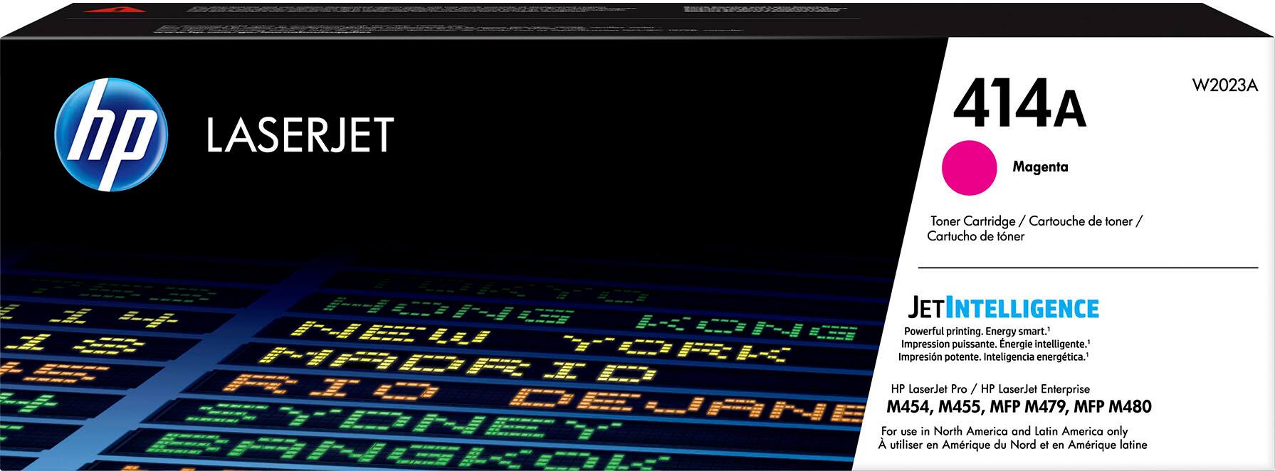 Alt View 11. HP - 414A Standard Capacity Toner Cartridge - Magenta.