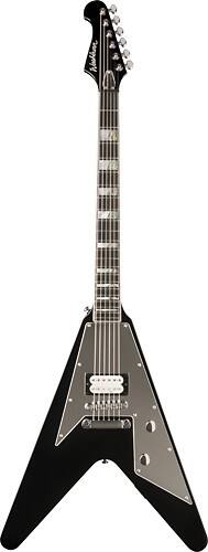 Front Standard. Washburn - Paul Stanley Series 6-String Full-Size Electric Guitar - Black.