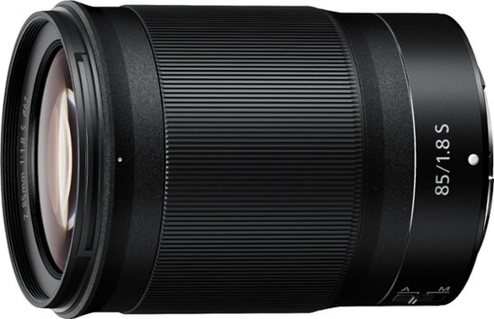 Front Zoom. NIKKOR Z 85mm f/1.8 S Telephoto Lens for Nikon Z Cameras - Black.