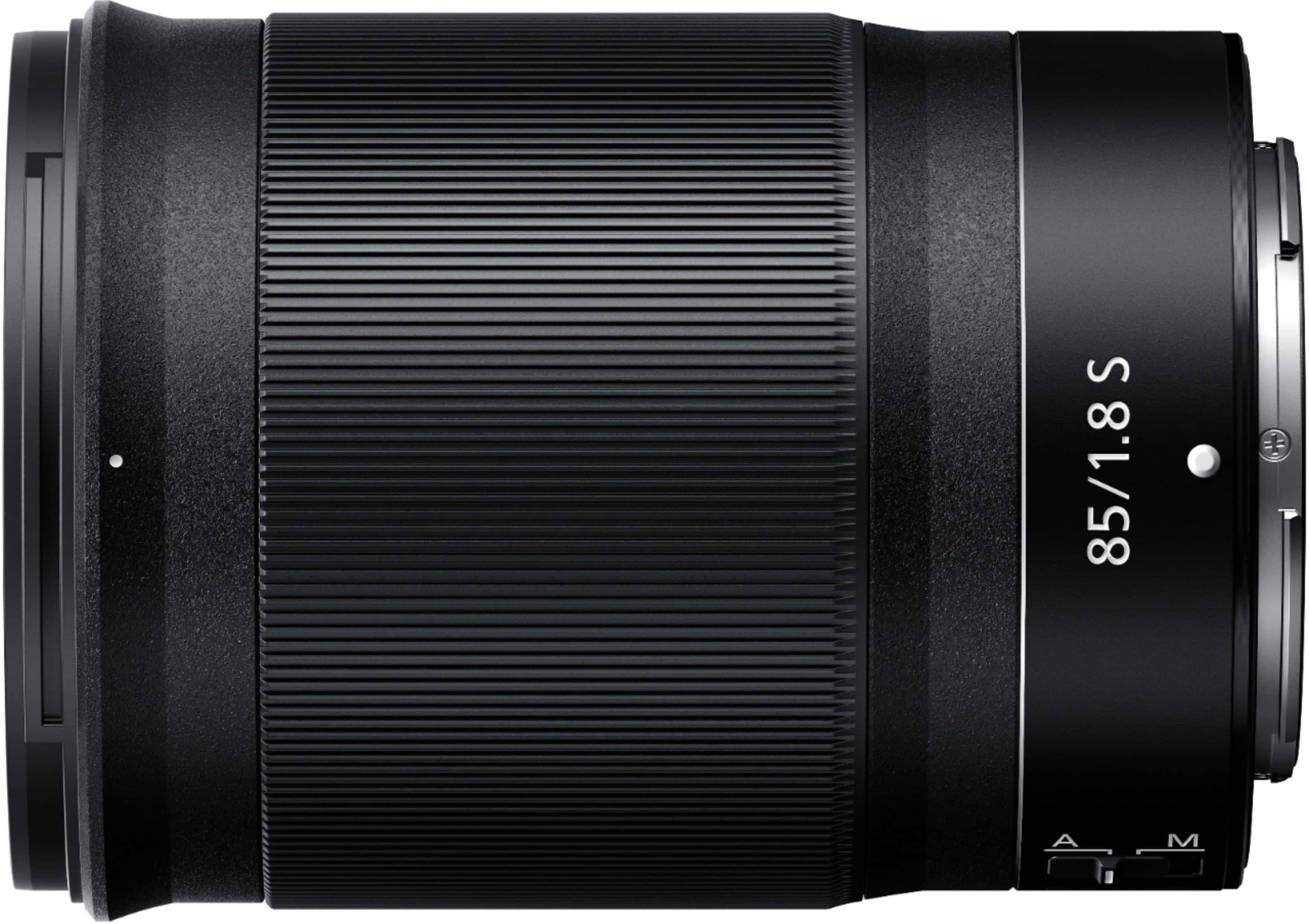Alt View 1. Nikon - NIKKOR Z 85mm f/1.8 S Telephoto Lens for Nikon Z Cameras - Black.