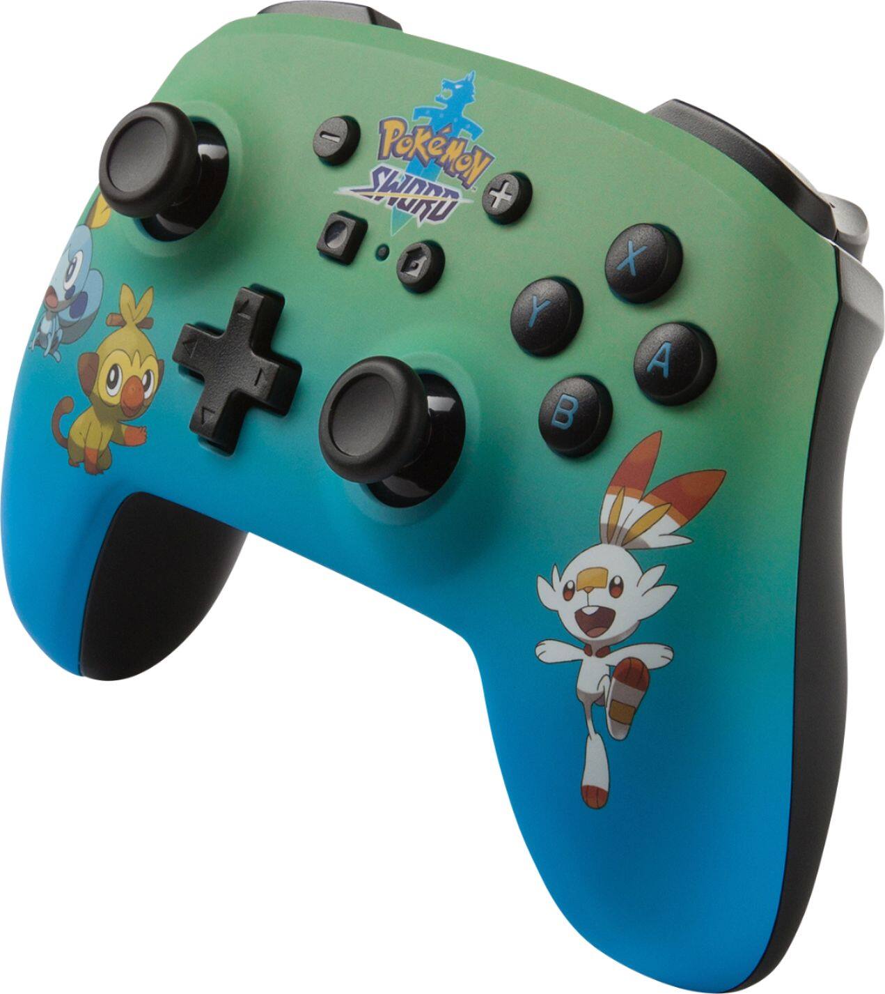 Left. PowerA - Enhanced Wireless Controller for Nintendo Switch - Pokémon Sword.