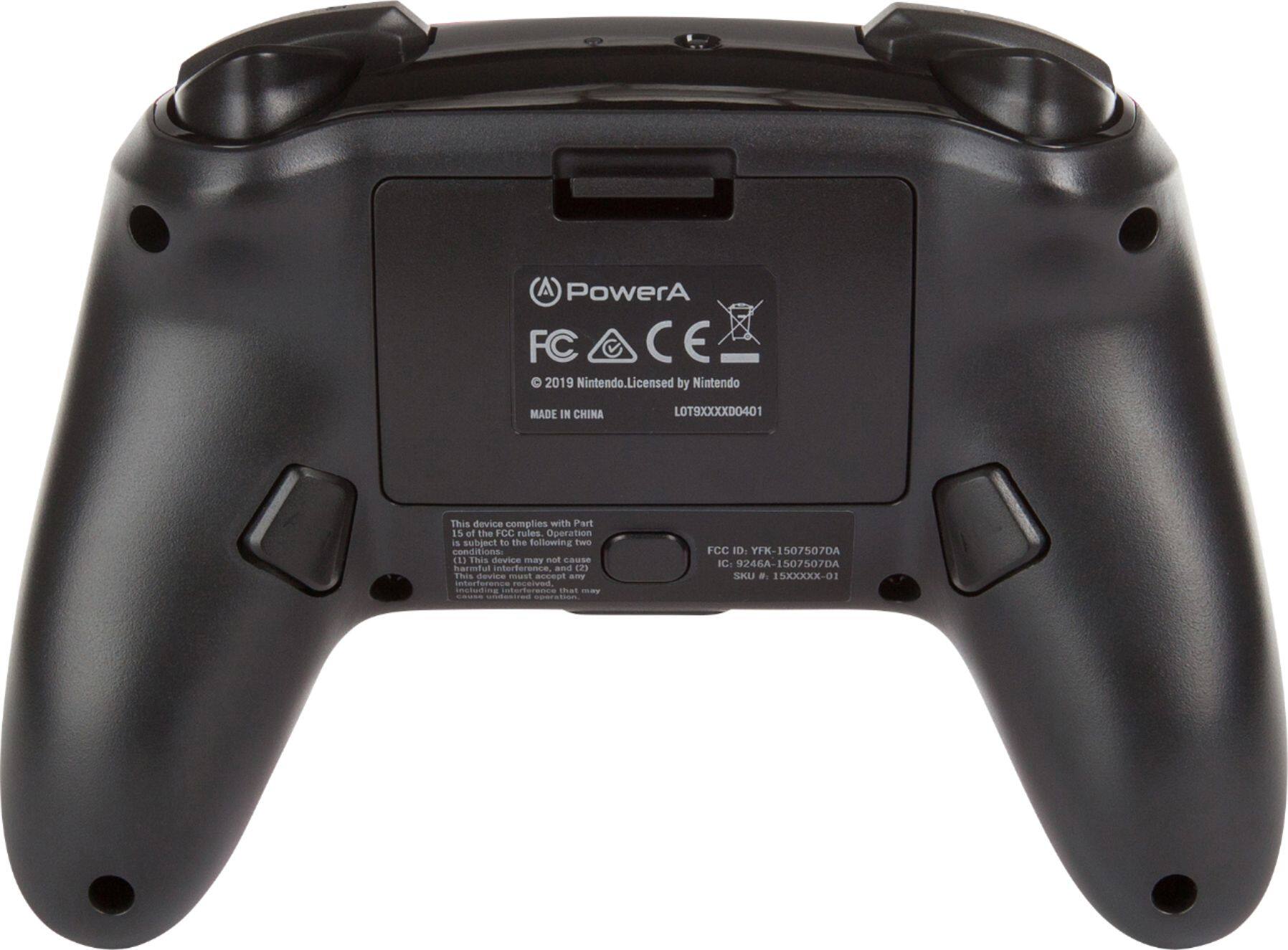 Back. PowerA - Enhanced Wireless Controller for Nintendo Switch - Pokémon Shield.