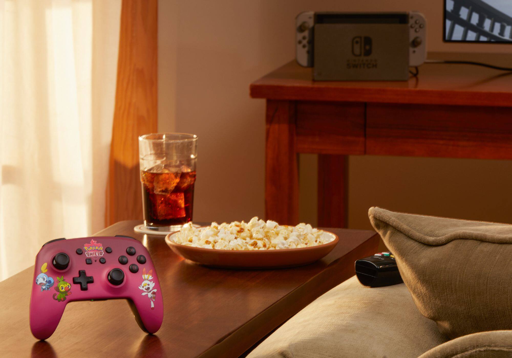 Alt View 16. PowerA - Enhanced Wireless Controller for Nintendo Switch - Pokémon Shield.