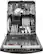 Alt View 12. GE Profile - Top Control Built-In Dishwasher with Stainless Steel Tub, 3rd Rack, 39dBA - Black Stainless Steel.