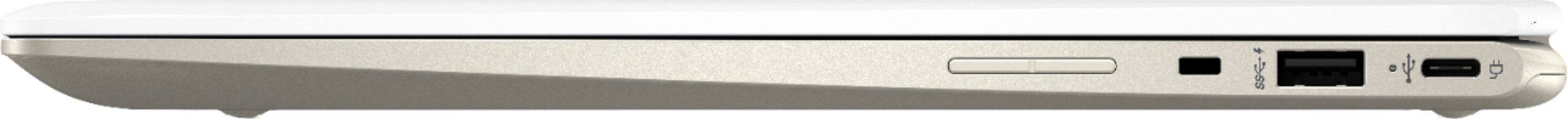 Alt View 4. HP - 2-in-1 14" Touch-Screen Chromebook - Intel Core i3 - 8GB Memory - 64GB eMMC Flash Memory.