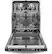 Alt View 12. GE Profile - Hidden Control Built-In Dishwasher with Stainless Steel Tub, Fingerprint Resistance, 3rd Rack, 39 dBA - Stainless steel.