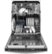 Alt View Zoom 13. GE Profile - Hidden Control Built-In Dishwasher with Stainless Steel Tub, Fingerprint Resistance, 3rd Rack, 39 dBA - Stainless steel.