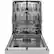 Alt View 11. GE - Front Control Built-In Dishwasher with Stainless Steel Tub, 50dBA - Stainless Steel.
