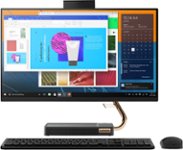 Front Zoom. Lenovo - A540-24API 23.8" Touch-Screen All-In-One - AMD Ryzen 3-Series - 8GB Memory - 256GB Solid State Drive - Black.