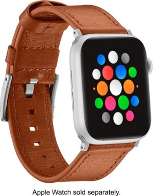 Platinum™ - Horween Leather Band for Apple Watch™ 42mm, 44mm, 45mm - Copper