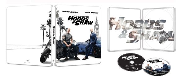  Fast &amp; Furious Presents: Hobbs &amp; Shaw [SteelBook] [4K Ultra HD Blu-ray/Blu-ray] [Only @ Best Buy] [2019]