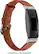 Angle. Platinum™ - Horween Leather Band for Fitbit Inspire and Inspire HR - Copper.