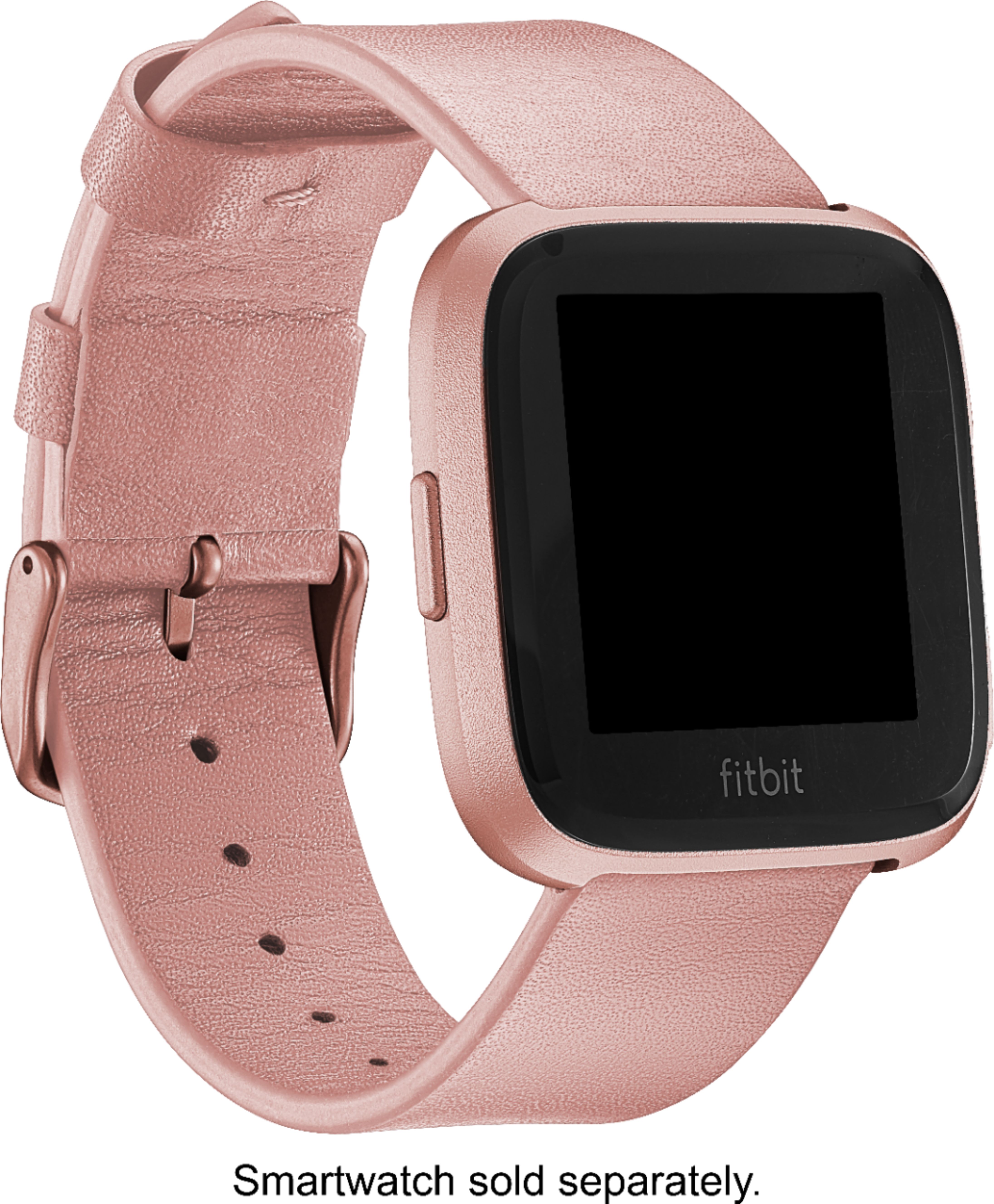 Leather Watch Band for Fitbit Versa 2 