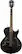 Front Standard. Washburn - HB Series 6-String Full-Size Hollow-Body Electric Guitar - Black.