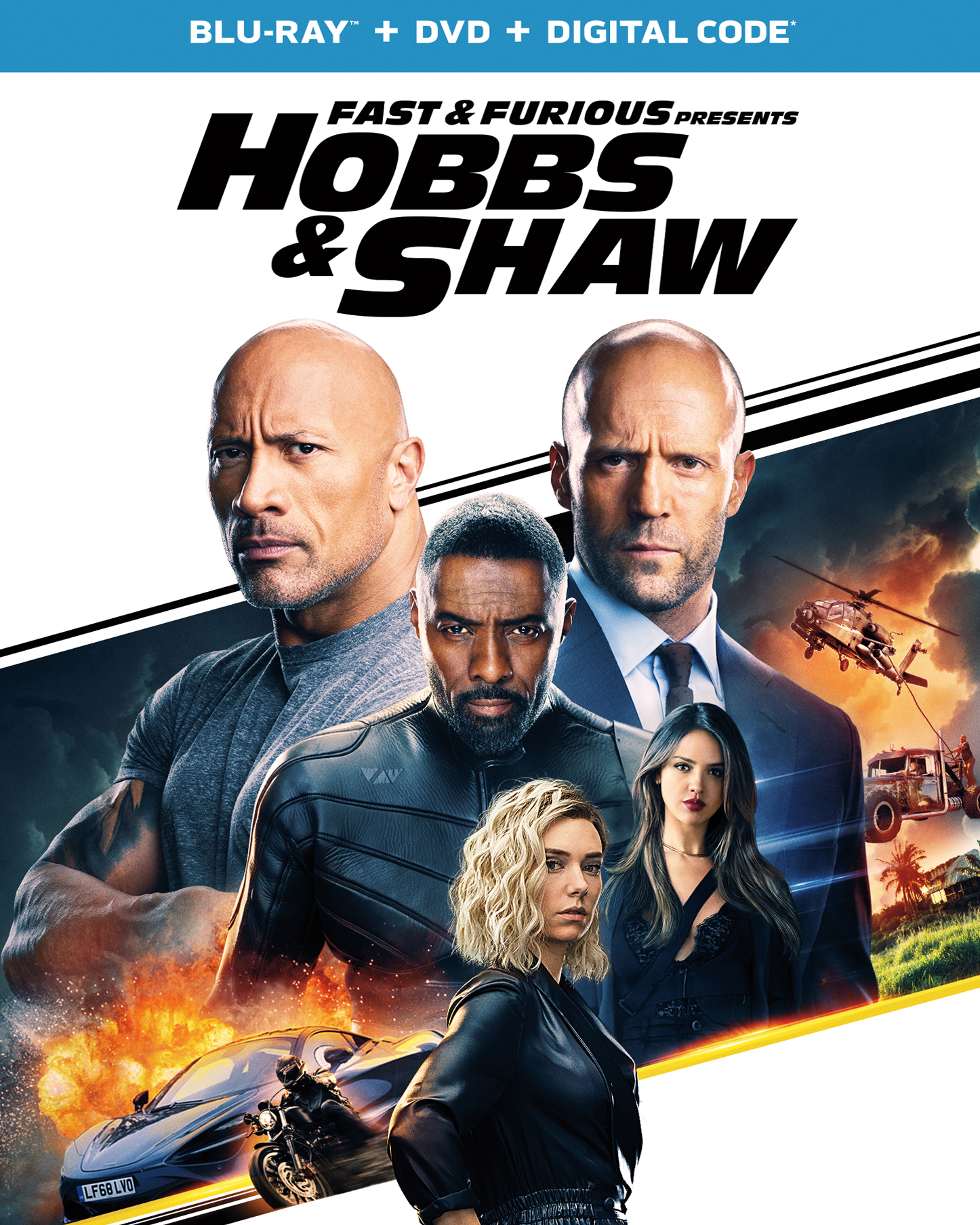 Fast & Furious Presents: Hobbs & Shaw [Includes Digital Copy] [Blu-ray/DVD] [2019]
