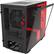 Alt View 15. NZXT - H210i Mini ITX Tower Case with Tempered Glass - Red/Matte Black.