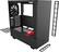 Alt View 15. NZXT - H510 Compact ATX Mid-Tower Case with Tempered Glass - Red/Matte Black.