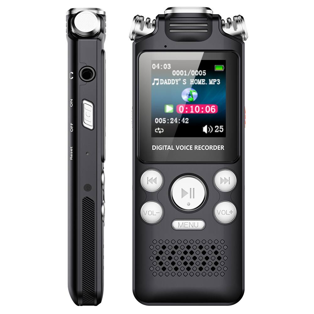 C 04:03 0001/0005 DADDY'S HOME. MP3 NO OFF 0:10:06 06 005:24:42 42 25 Reset DIGITAL VOICE RECORDER VOL- VOL+ MENU