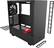 Alt View 15. NZXT - H510i Compact ATX Mid-Tower Case with Tempered Glass - Matte Black/Red.